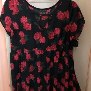 flower blouse from TORRID